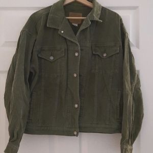 Men's Denim Corduroy Jacket